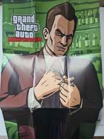 GTA Liberty City Stories + poster PS2 PlayStation 2 Sony, Avontuur en Actie, Gebruikt, Vanaf 18 jaar, Verzenden