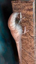 Frans Art Deco Fazant Standbeeld op Marmer  Alexandre Kelety, Ophalen of Verzenden