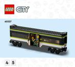 Lego trein 60337: twee passagierswagons + perron (Nieuw!!!), Nieuw, Complete set, Ophalen of Verzenden