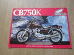 Honda CB 750 K brochure folder 1979 ?, Ophalen of Verzenden, Honda