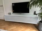 Spectral TV Meubel - Strak Design met Stoffen Klep, Ophalen, 150 tot 200 cm, Minder dan 100 cm, 25 tot 50 cm