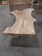 Salon tafel uit een stuk!! 100%NL beuken eiken essen linde, Ophalen of Verzenden, Nieuw, Overige vormen, Landelijk old barwood oudhout