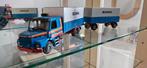 Scania 142H torpedo combinatie Tekno, Hobby en Vrije tijd, Ophalen of Verzenden, Zo goed als nieuw, Bus of Vrachtwagen, Tekno