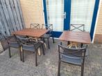 Horeca terras 20 terrastafels en 93 terrasstoelen, Ophalen, Zo goed als nieuw, Kunststof, Stoel