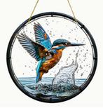 Raamhanger IJsvogel op spat water, Ophalen of Verzenden, Nieuw
