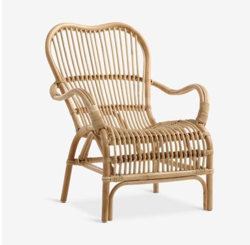 Rotan fauteuil, Huis en Inrichting, Stoelen, Zo goed als nieuw, Eén, Riet of Rotan, Overige kleuren, Ophalen