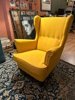 IKEA Strandmon Fauteuil - Geel - Zo Goed Als Nieuw!, Huis en Inrichting, Fauteuils, Ophalen, Zo goed als nieuw, Stof, 75 tot 100 cm