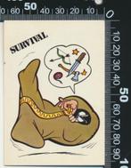 Sticker: Panini - Fantastickers - Survival, Ophalen of Verzenden, Zo goed als nieuw, Bedrijf of Vereniging
