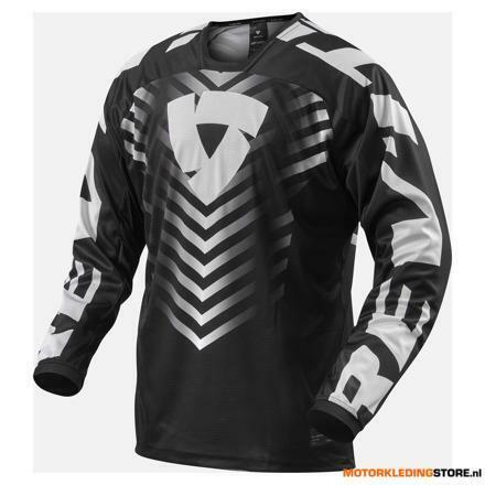 REVIT! Rough Jersey, Zwart-Wit, Motoren, Kleding | Motorkleding, Nieuw met kaartje, Ophalen of Verzenden