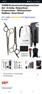 YUBBI Kappersset - 11 delig - Incl. Uitdunschaar, Ophalen of Verzenden, Nieuw, Overige typen