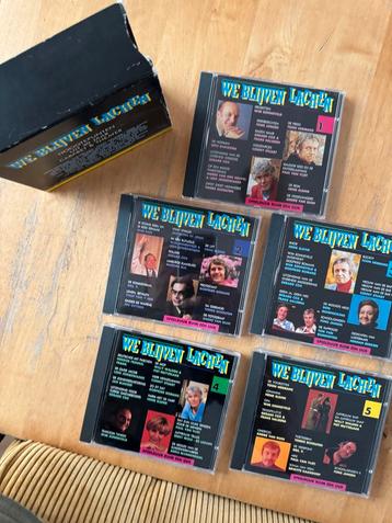 We Blijven Lachen - 5CD Boxset Cabaret beschikbaar voor biedingen