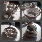 Set decoratie spullen met kransen en spiegelbollen, Ophalen, Gebruikt