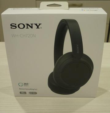 Nieuwe Sony WH-CH720N koptelefoon, zwart beschikbaar voor biedingen