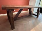Massieve eettafel 230x100, Huis en Inrichting, Tafels | Eettafels, Ophalen, 200 cm of meer, 50 tot 100 cm, Zo goed als nieuw