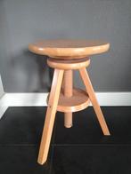 Houten krukje / draaikrukl kruk Ikea, Ophalen, Gebruikt, Bruin, Vintage