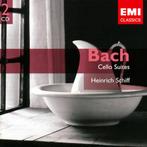 Bach Schiff Cello Suites Dubbel CD, Ophalen of Verzenden, Barok, Gebruikt, Kamermuziek