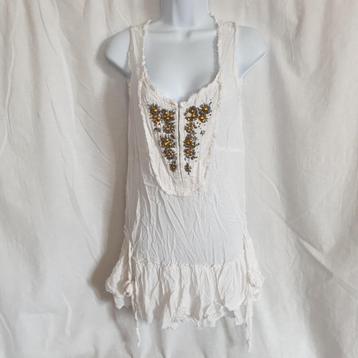 Gave, stoere witte jurk. Kraaljtes. Mt S Merk Stell/McCartne beschikbaar voor biedingen