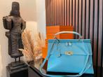 Authentieke Balenciaga - Le Dix - crossbody handtas - blauw, Ophalen of Verzenden, Zo goed als nieuw, Blauw, Handtas