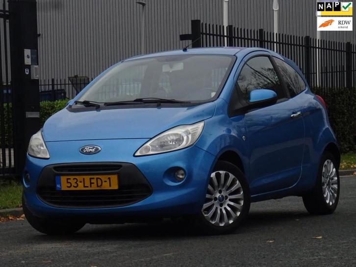 Ford Ka 1.2 Titanium X NAP/AIRCO/ELEKRAM/LMVELG/APK, Auto's, Ford, Bedrijf, Te koop, Ka, ABS, Airbags, Airconditioning, Boordcomputer