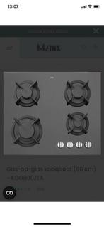 Etna gaspit, Ophalen, 4 kookzones, Zo goed als nieuw, Gas