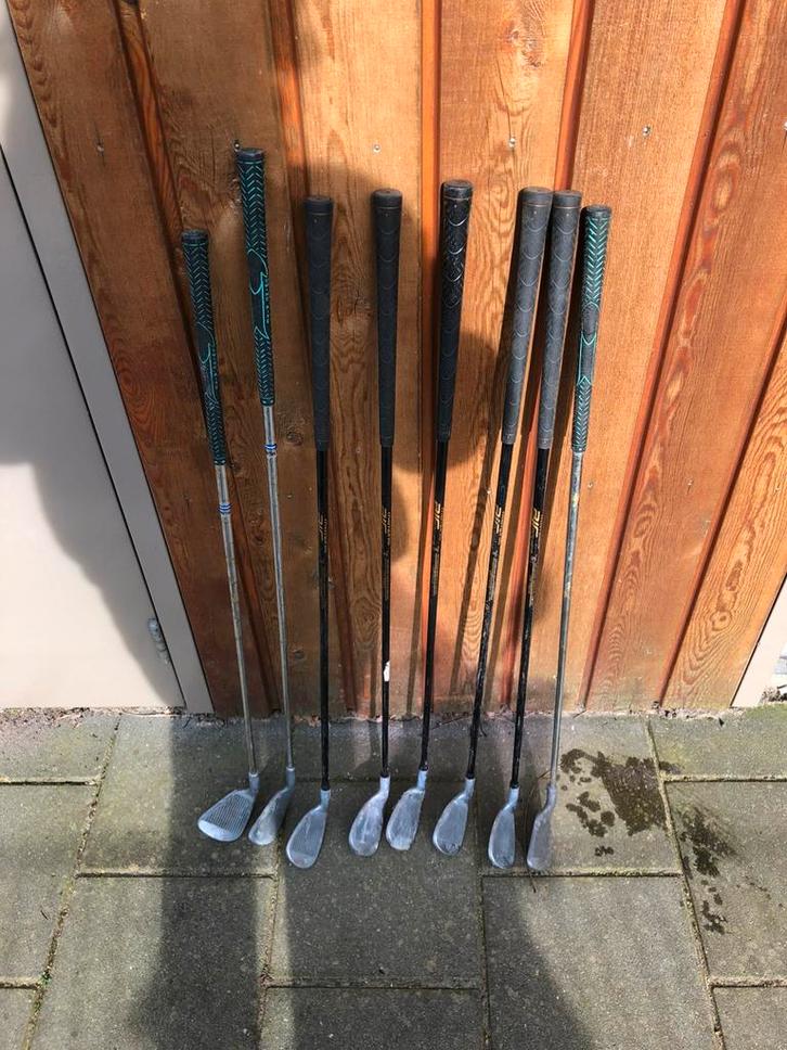 Memphis airpower golfsticks, Sport en Fitness, Golf, Zo goed als nieuw, Ophalen of Verzenden