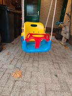 Baby- kinder-kleuter schommel blauw/geel/rood, Kinderen en Baby's, Speelgoed | Buiten | Speeltoestellen, Ophalen of Verzenden