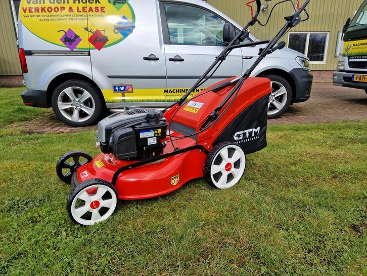 Grasmaaier GTM500 SP1 SC H E-START, Tuin en Terras, Grasmaaiers, Nieuw, Benzine-grasmaaier, 50 cm of meer, Cirkelmaaier, Opvangzak