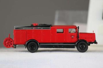 Brekina 4428 - Mercedes Benz L 4500 S LF 25 Brandweer in ovp beschikbaar voor biedingen