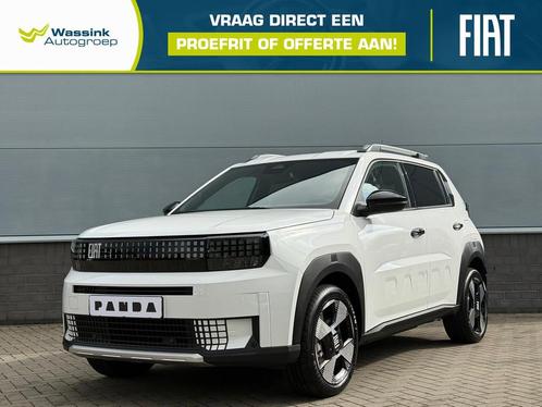 Fiat Panda Grande 44kWh 113pk La Prima | Stoel- en stuurverw, Auto's, Fiat, Bedrijf, Te koop, Panda, Achteruitrijcamera, Airconditioning