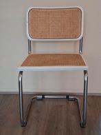 Vintage buisframe stoel met webbing, Huis en Inrichting, Stoelen, Ophalen, Gebruikt, Eén