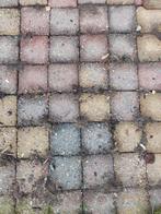 Gratis 12.5m2 kobbelstone tuin straateltegels stenen, Tuin en Terras, Ophalen of Verzenden, Gebruikt, Kei