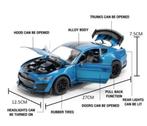 Ford Mustang Shelby GT500 1:18, Hobby en Vrije tijd, Modelauto's | 1:18, Ophalen of Verzenden, Nieuw, Auto, Overige merken