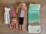 Steffie barbie met slaapzak en kleding, Ophalen, Gebruikt, Barbie
