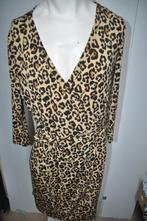 KG97 MNG Wikkeljurk Bruin Zwart maat L, Kleding | Dames, Overige kleuren, MNG, Maat 42/44 (L), Ophalen of Verzenden