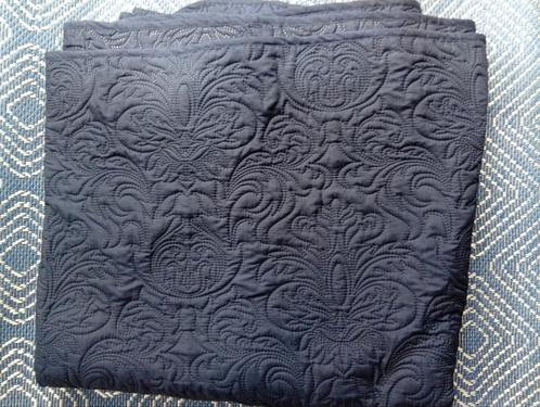 Zgan; Grote marineblauw sprei, Huis en Inrichting, Slaapkamer | Beddengoed, Zo goed als nieuw, Overige typen, Tweepersoons, Ophalen of Verzenden