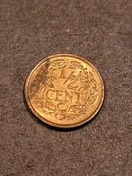 munt Nederland 1/2 cent 1940, Ophalen of Verzenden, Koningin Wilhelmina, Overige waardes, Losse munt