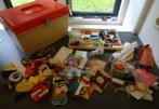 Retro vintage naaibox  met inhoud., Ophalen of Verzenden, Gebruikt