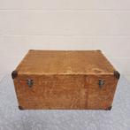 Oude Bruine Kist, Ophalen, Minder dan 50 cm, Gebruikt, -