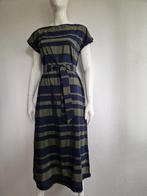Zenggi maxi dress. Maat 2, Groen/blauw/gestreept., Maat 38/40 (M), Zenggi, Blauw, Nijmegen