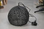 Zwarte ronde metalen open hanglamp SINULA Light & Living, Ophalen of Verzenden, Zo goed als nieuw, Metaal