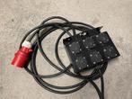 krachtstroom verdeler 32A CEE naar 6x schuko 230V, Ophalen, Zo goed als nieuw, Overige typen