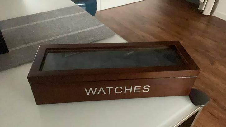 Bewaarkistjes horloges, Sieraden, Tassen en Uiterlijk, Horloges | Antiek, Polshorloge, Overige merken, Overige materialen, 1960 of later