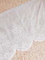 2 stuks Vintage vitrage bloemen, valletjes - 61/54 x 95 cm, Zo goed als nieuw, Romantisch, granny, meisjesachtig, landelijk, vintage, retro