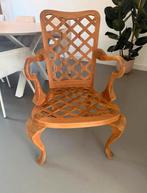 ANÉMONE van ASTELLO design handgemaakte teak houten stoel, Ophalen, Gebruikt, Bruin, Eén