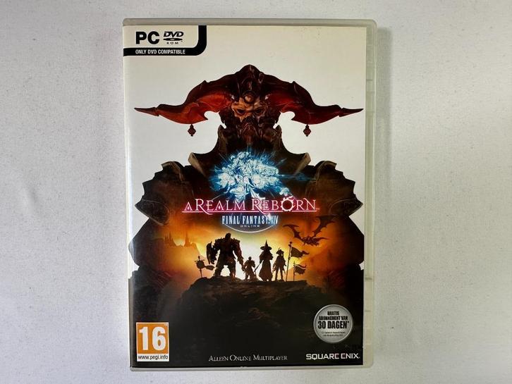 Final Fantasy A Realm Reborn PC Game, Spelcomputers en Games, Games | Pc, Gebruikt, Role Playing Game (Rpg), 1 speler, Vanaf 12 jaar