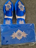 Dames marokkanse schoenen bijhorende tas, Kleding | Dames, Schoenen, Blauw, Overige typen, Nieuw, Ophalen of Verzenden