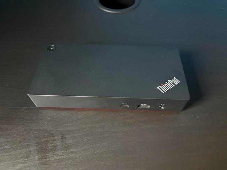 Lenovo Thinkpad USB-C dock gen 2 40AY, Computers en Software, Dockingstations, Zo goed als nieuw, Docking station, Laptop, Tablet