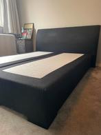 Beter Bed Boxspring 160x210 - Zwart/Antraciet, Huis en Inrichting, Ophalen, Gebruikt, Tweepersoons, 160 cm
