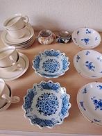 Theezeefjes houders ,Delftsblauw, e.a serviesgoed., Antiek en Kunst, Antiek | Servies los, Ophalen of Verzenden