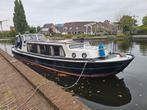 Platbodem 13 x 3m boegschroef woonboot enorm ruim, Watersport en Boten, Ophalen, Gebruikt, Staal, Diesel